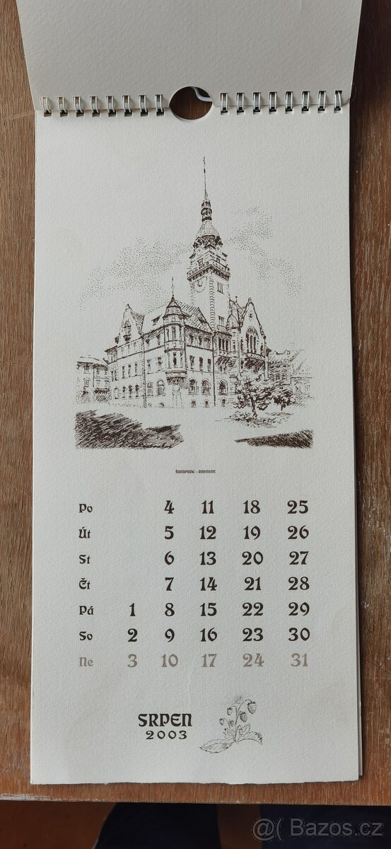 Kalendář Olomoucký kraj 2003 - 4