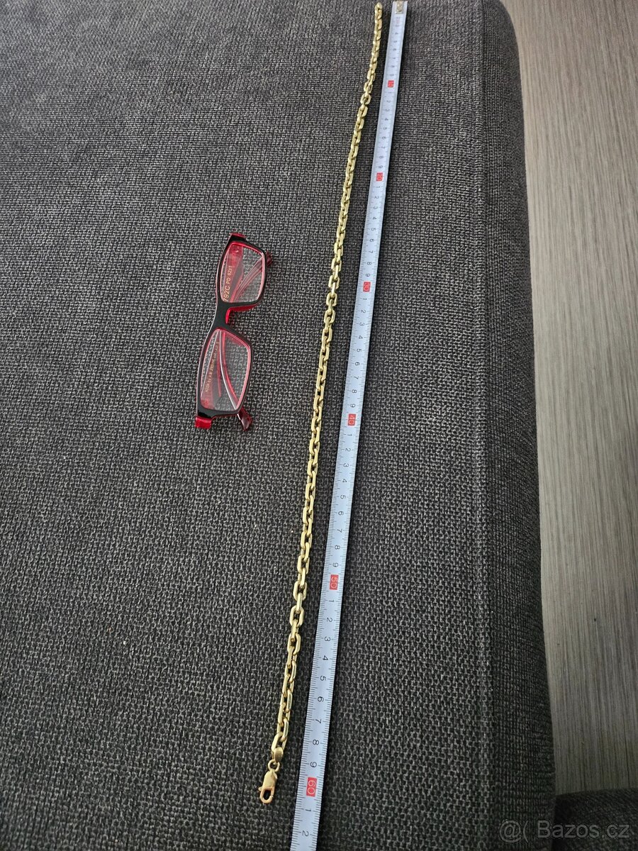 Zlatý řetízek 120g. - 4
