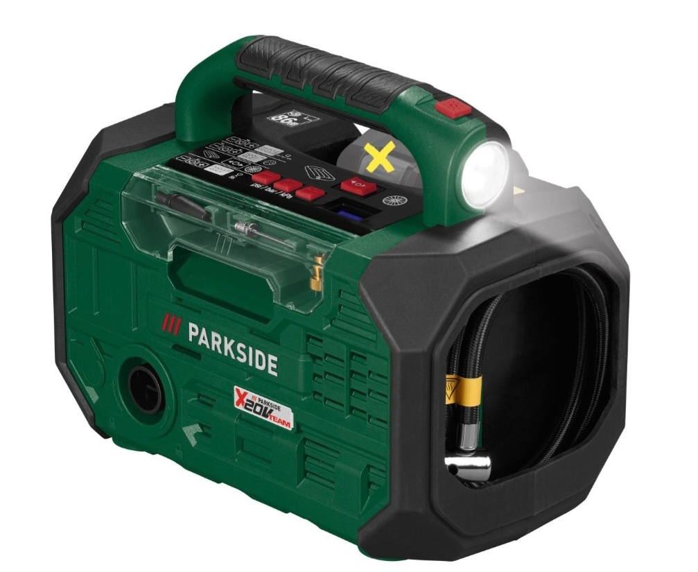 Aku kompresor parkside - 4