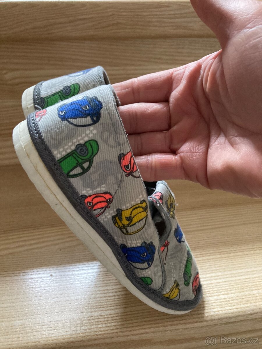 Bačkory 18,5cm auta - 4