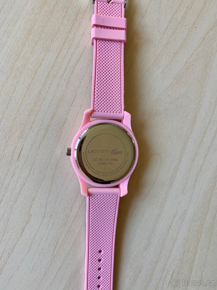 Nové růžové hodinky Lacoste - 4