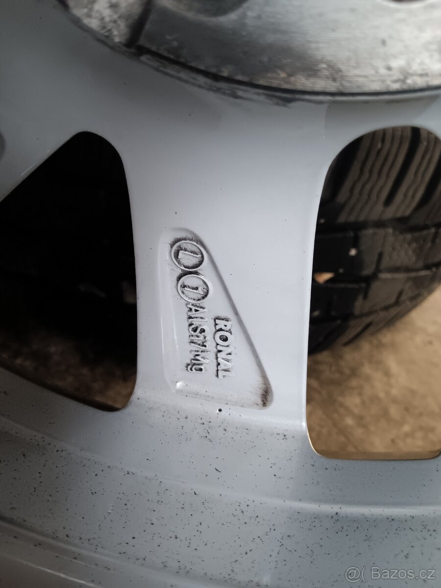 Alu kola originál VW 205/65 R16C zimní - 4