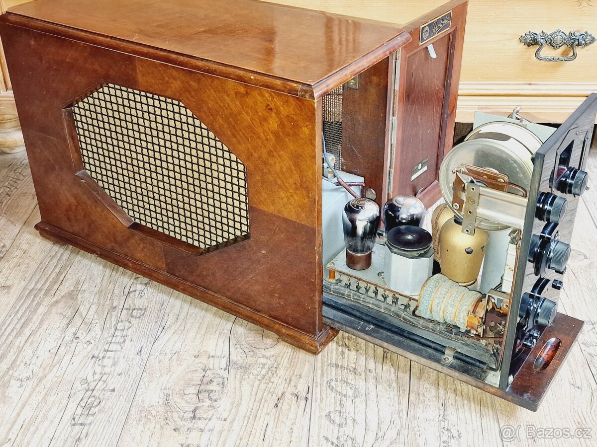 Starožitné rádio Radiola, 313V, SR, rok 1931 - 4