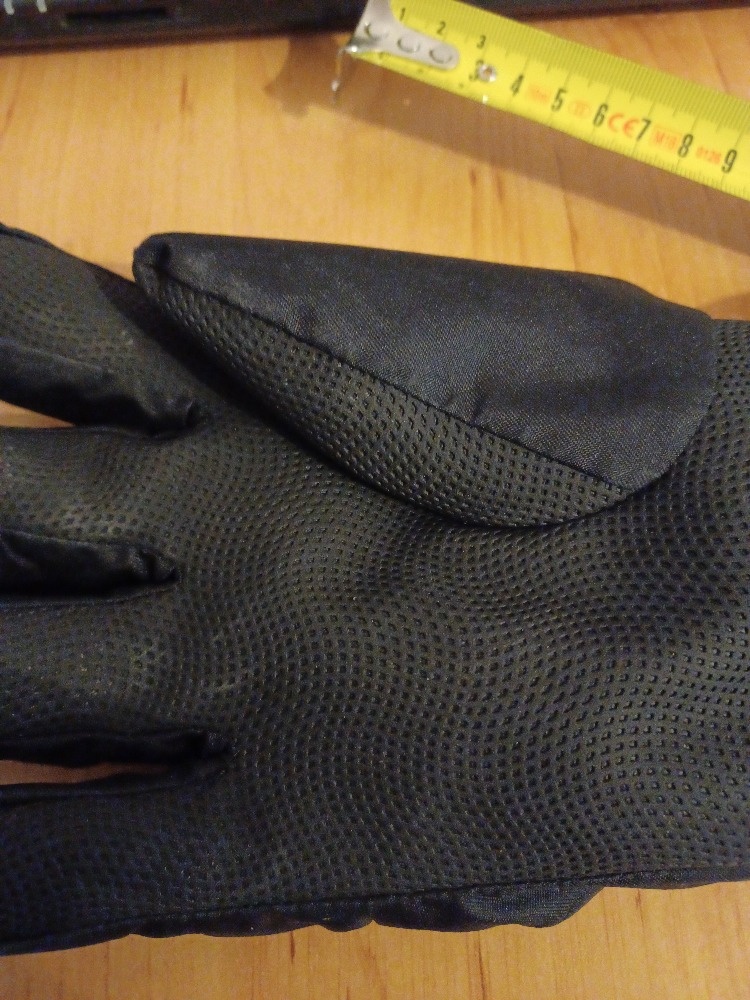 Rukavice Wedze černé 18,5cm 14let - 4