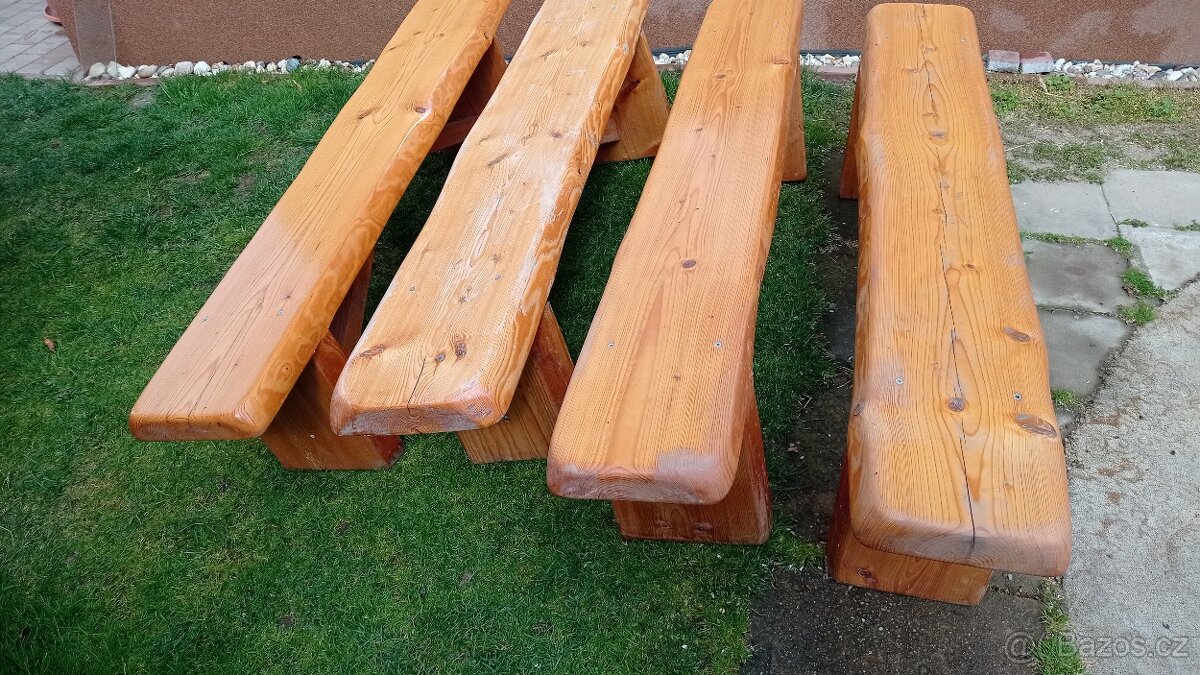 LAVICE DŘEVĚNÁ MASIV - 4