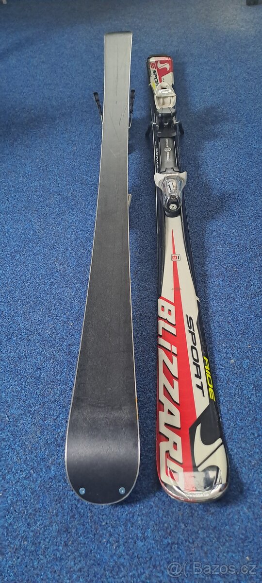 Sjezdové lyže Blizzard červenobílé - 4