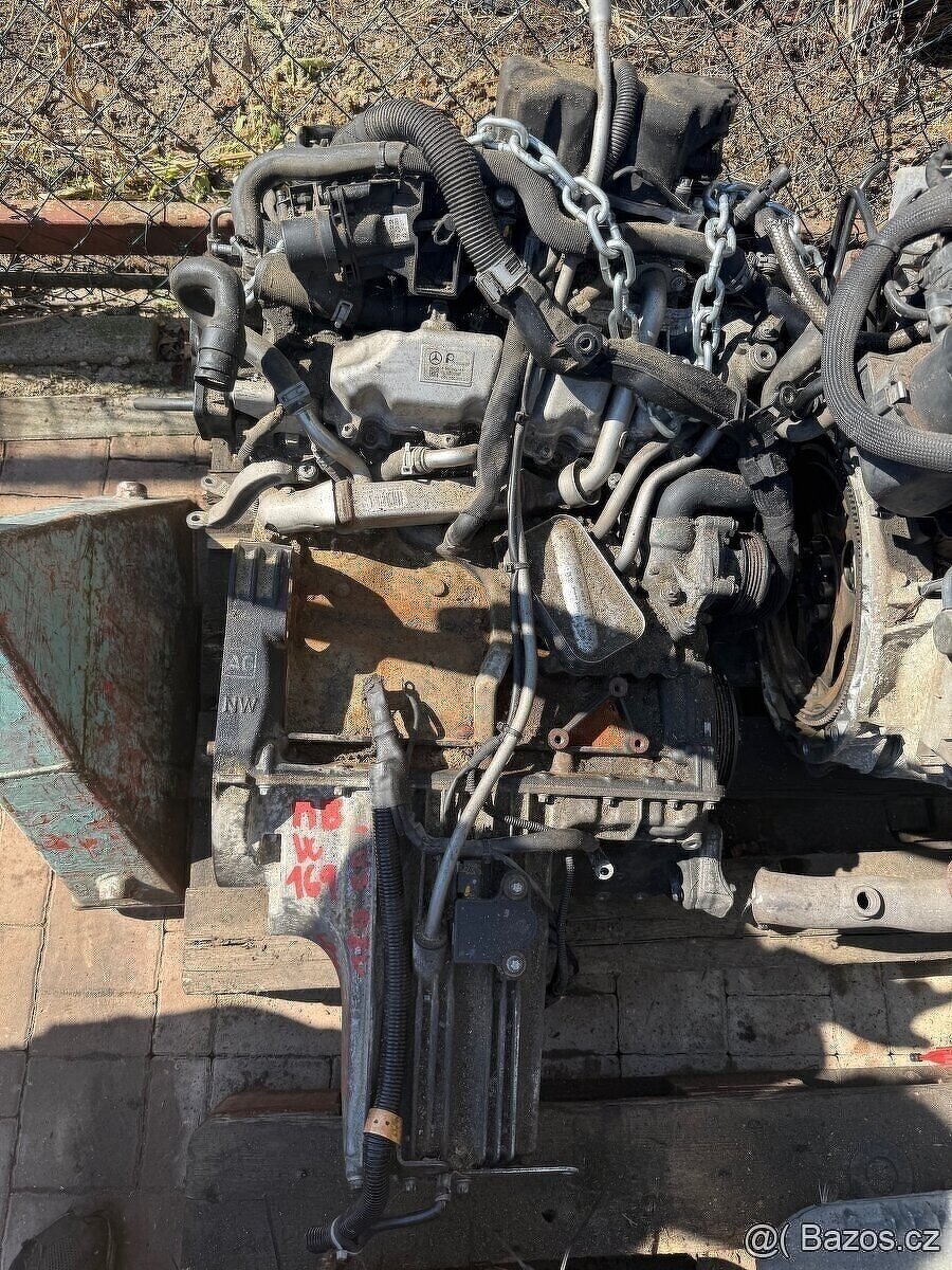 Kompletní motor Mercedes A200cdi B200cdi 103kw i A180 80kw - 4