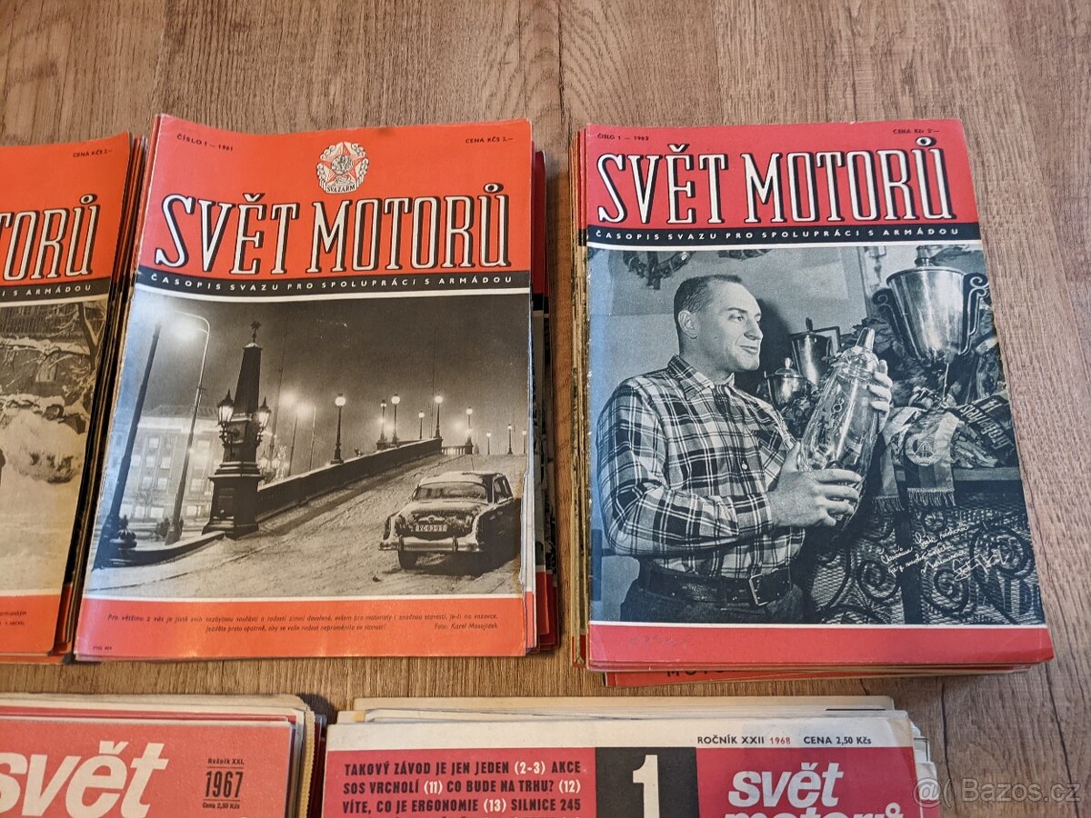 Kompletní ročníky Světy motorů 1956-1971 - 4