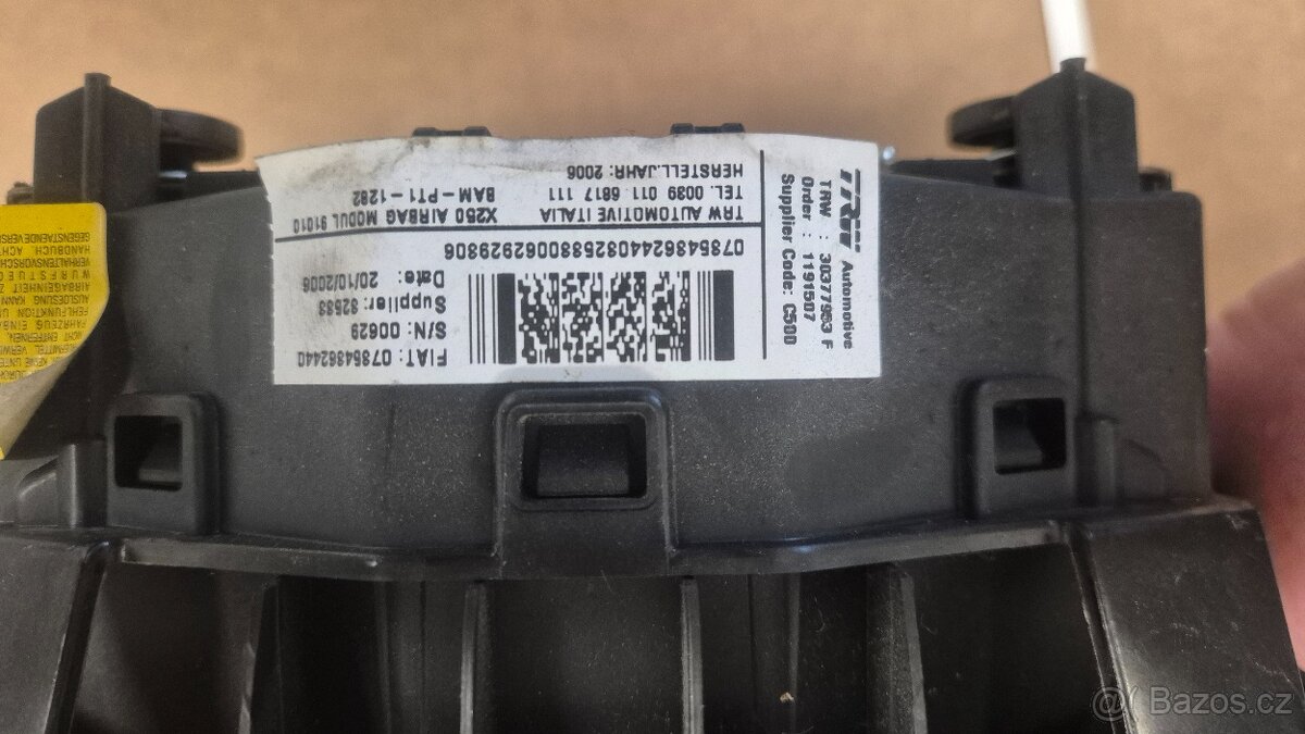 Air bag řidiče Peugeot boxer asi 2005 - 4