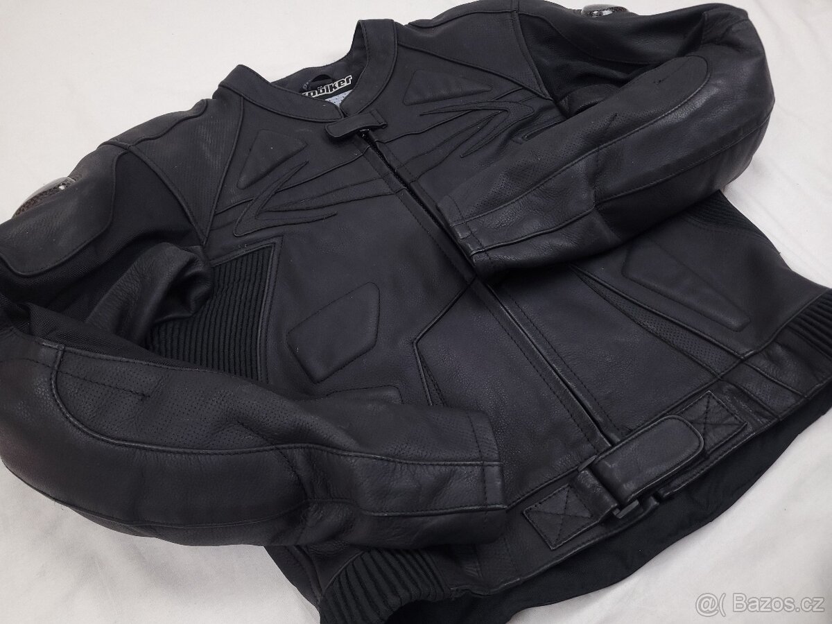 Probiker PRX Black kožená pánska moto kombinéza 56 2XL/XL - 4