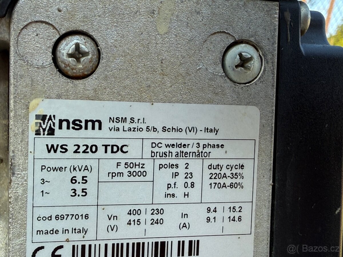 Honda elektrocentrala 2v1 plus zvaracka - 4