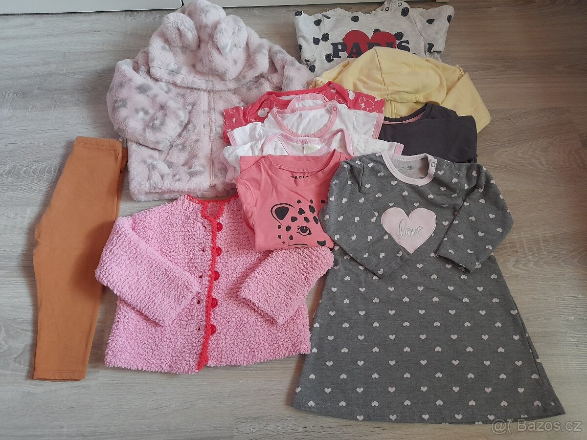 Balík oblečení holka vel. 86/92 - 4