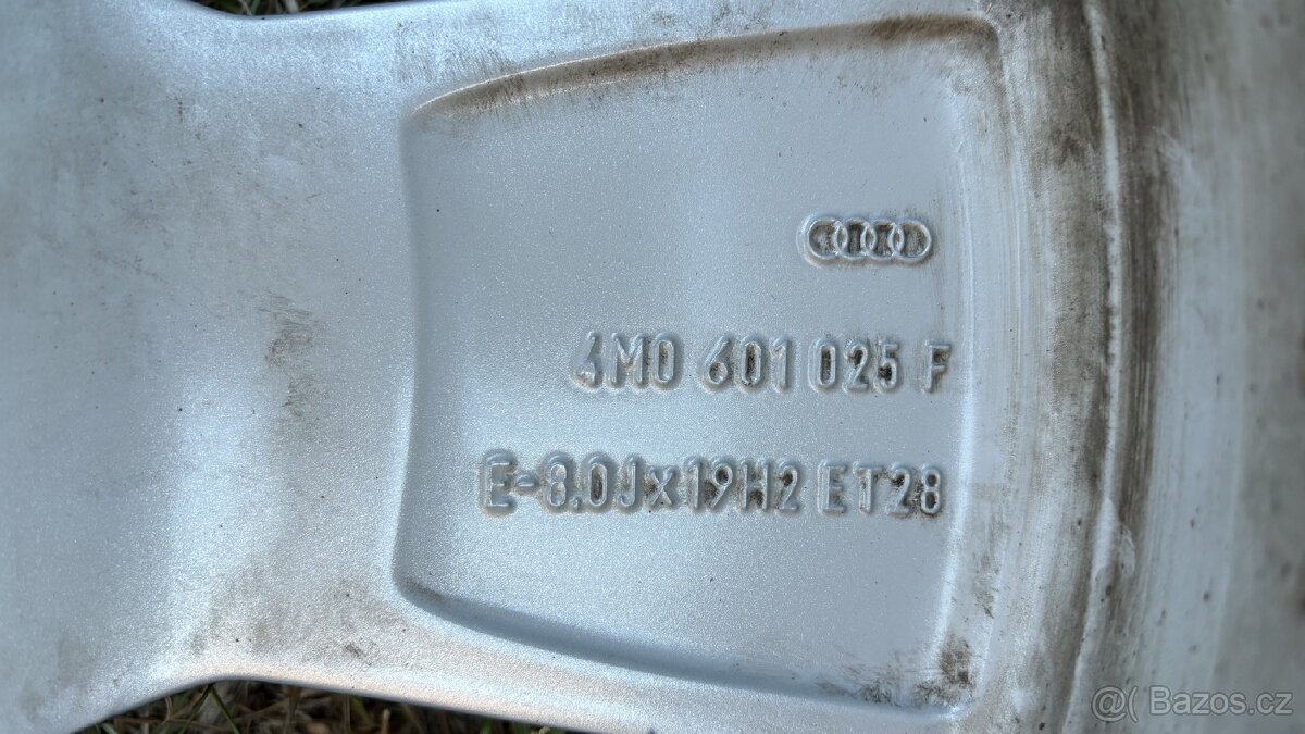 Prodám ALU kola Audi R19 - 4