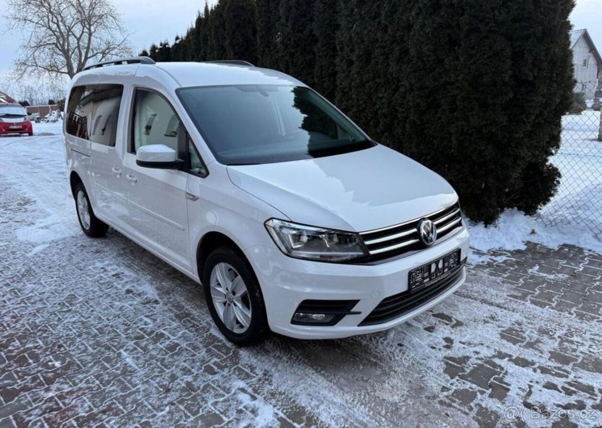 Volkswagen Caddy 2,0TDi MAXI 1Majite,2x šoupačk nafta - 4