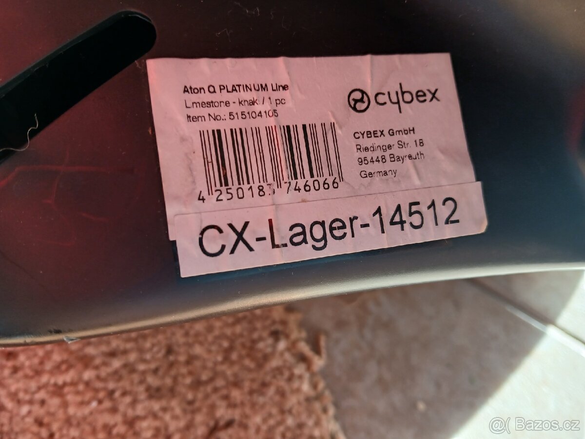 Autosedačka-vajíčko CYBEX ATON do 13kg - 4