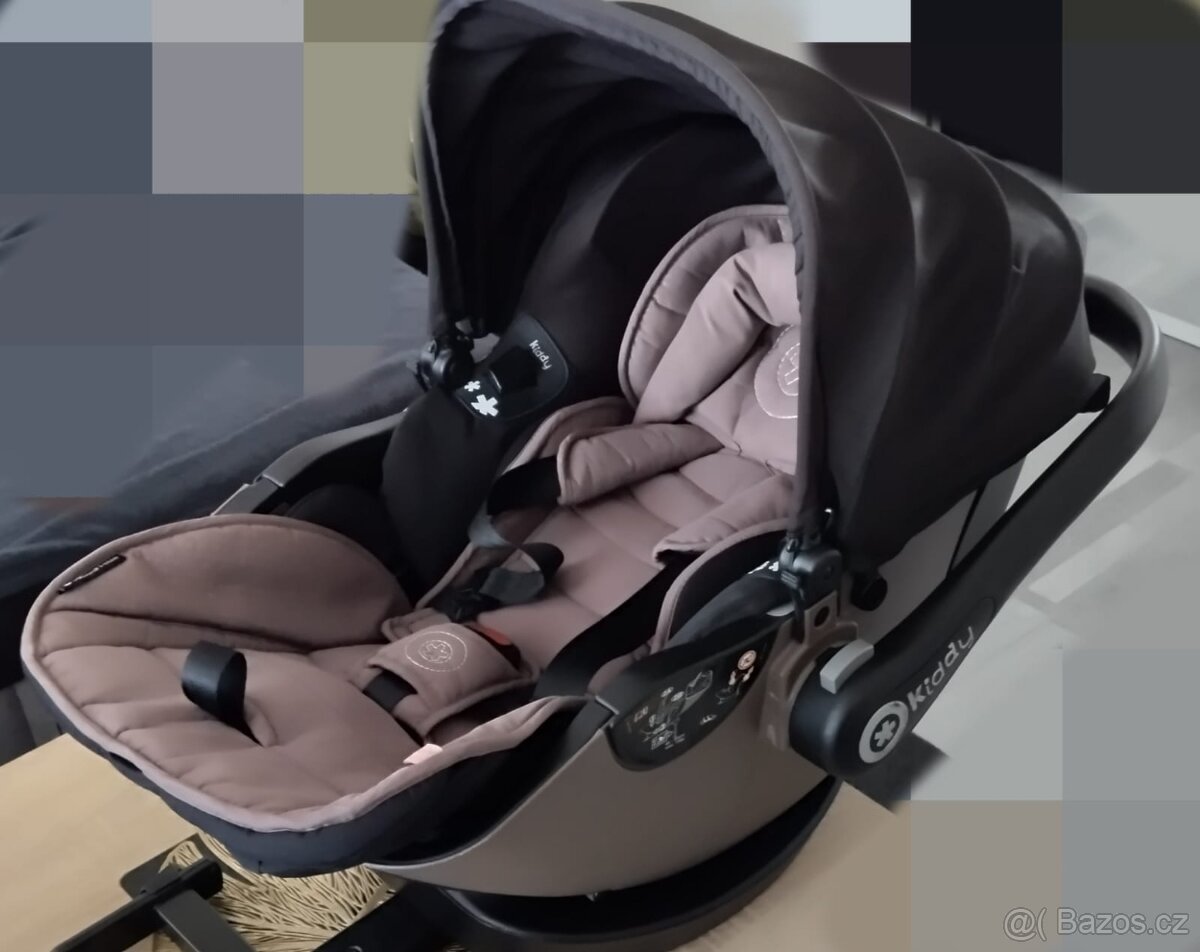 Vajíčko/dětská autosedačka s isofixem - 4