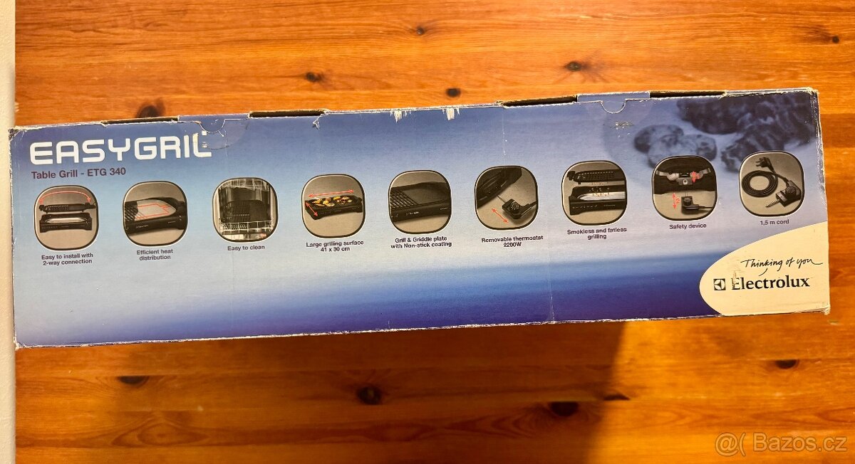 Elektrický gril Electrolux ETG 340 - 4