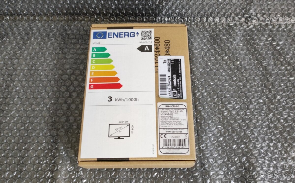 Touch Display 7" pro Raspberry PI HDMI USB - 4