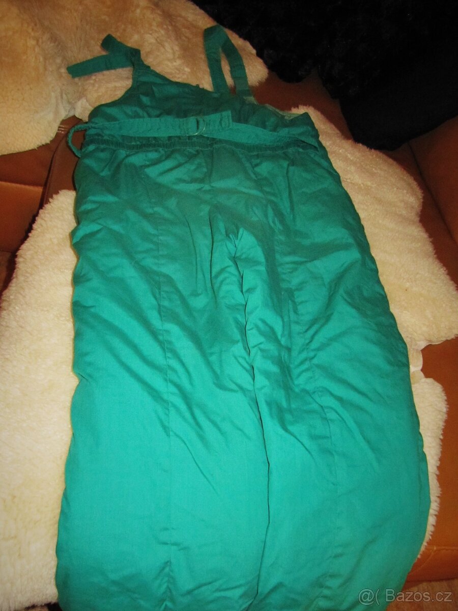 Oteplováky-vel.146 zelené + tričko ZDARMA - 4