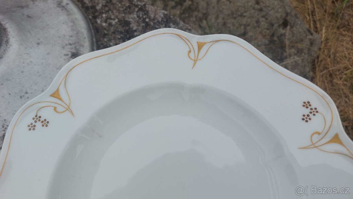 Starý porcelán - zlaťák - 4