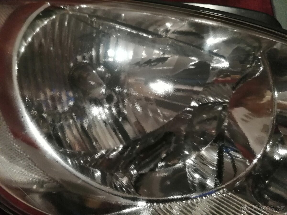 Světlomet Hyundai Getz facelift pravý - po renovaci - 4