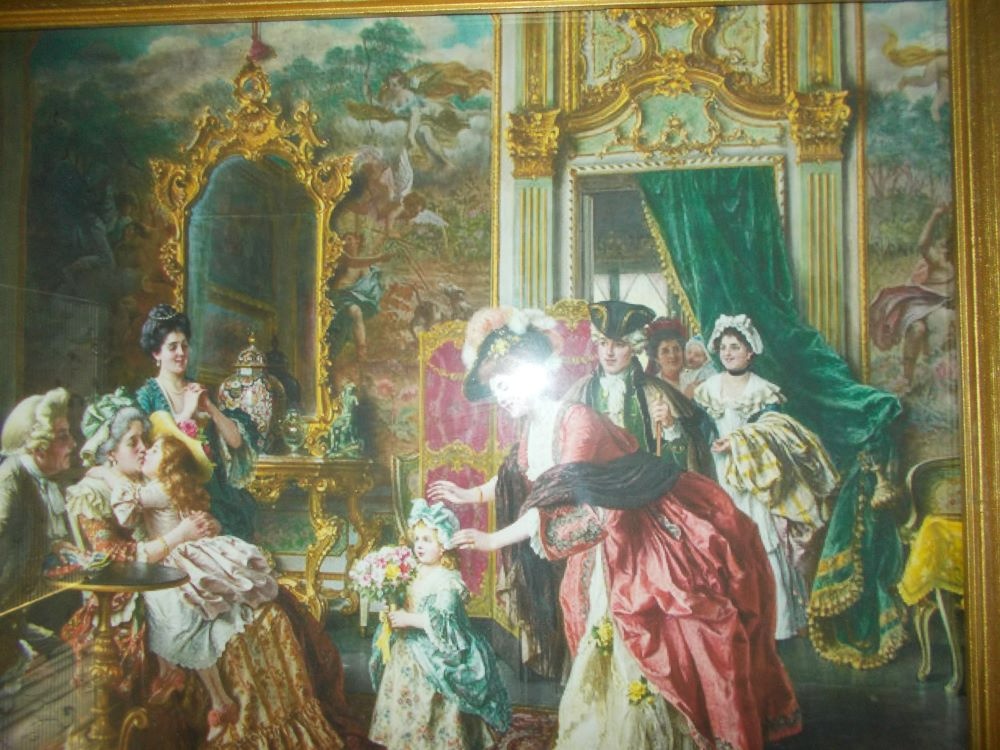 Obraz zlatý rám - 4