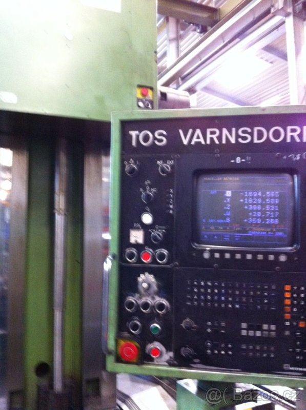 Horizontální vyvrtávačka WHN 13.8 CNC r.v. 1995 - 4