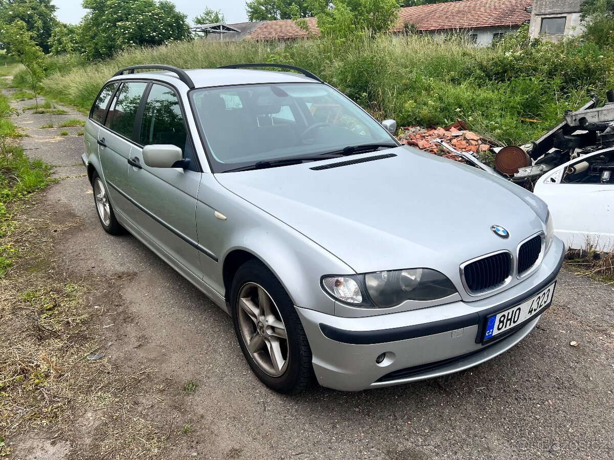 Bmw e46 318i touring titansilber - 4