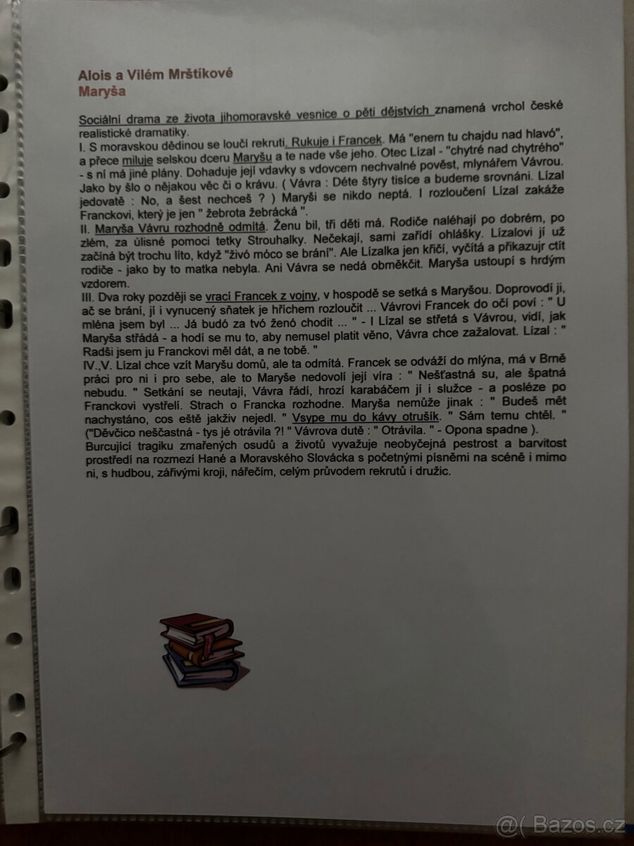 Učebnice, maturitní témata + kalkulačka - 4