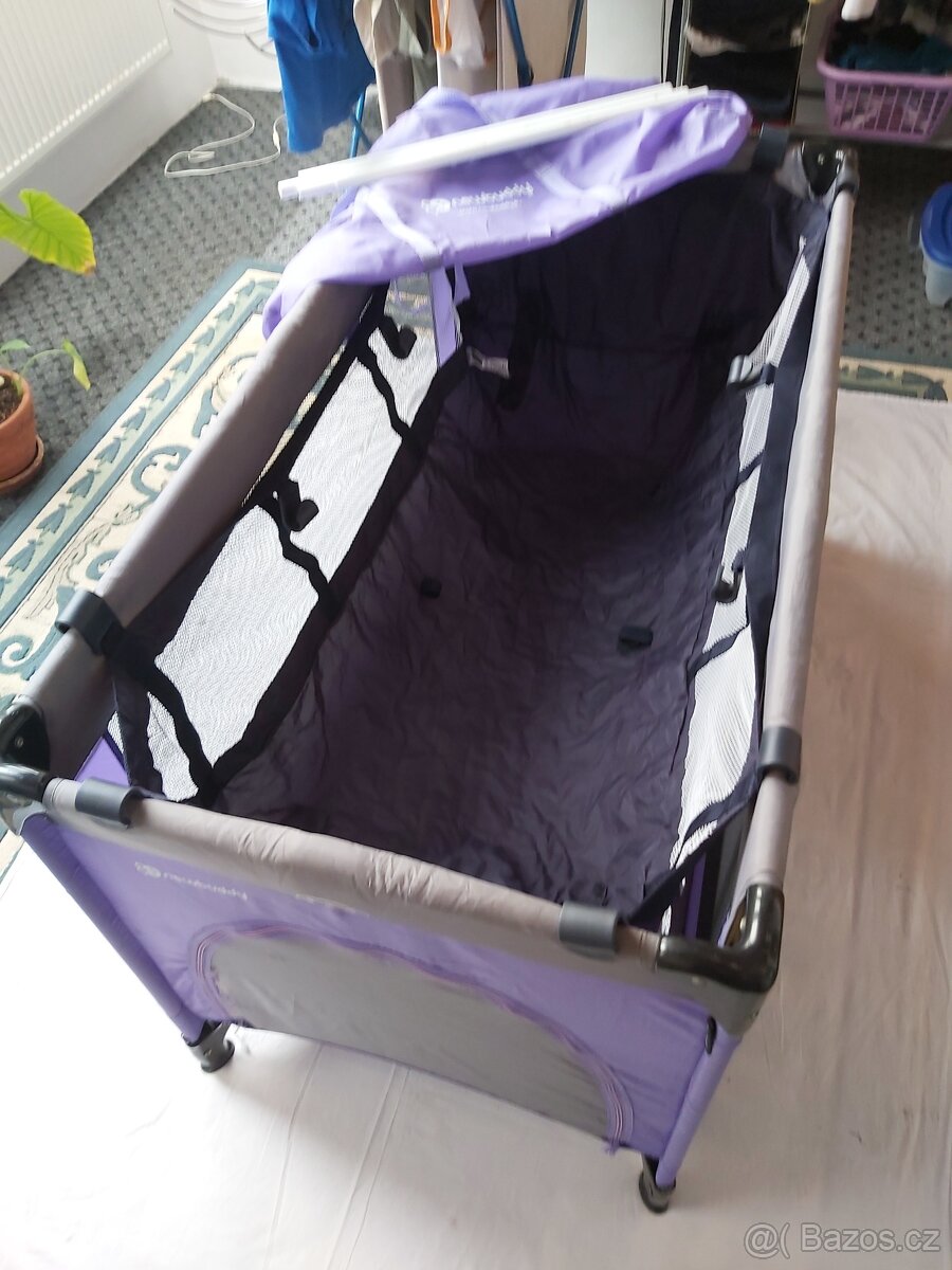 Dětská cestovní postýlka 2v1 Newbuddy - 4