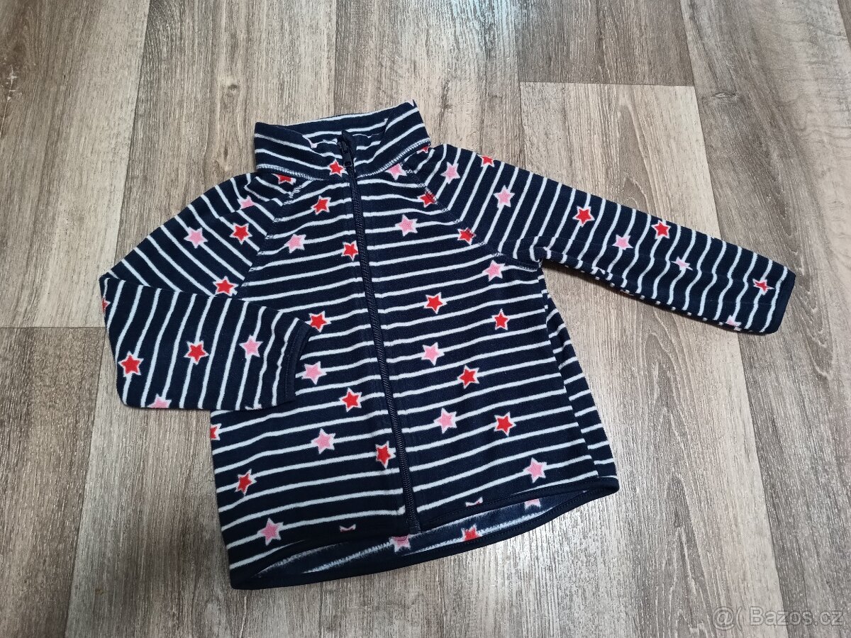 Fleesové mikiny H&M/Tchibo 98/104 - 4