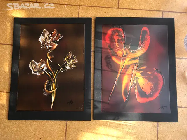 Obrazy malovane originaly ruzne velikosti dle fot - 4