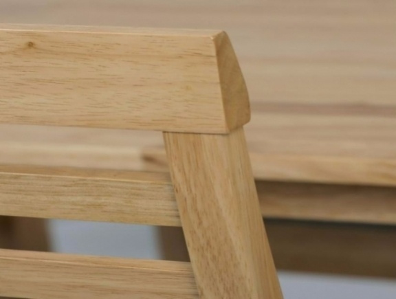 Stůl a 4 židle moření dub - AUT-4000 r.v. - 4