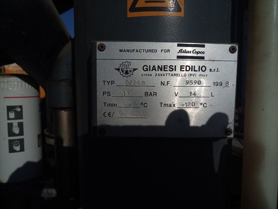 atlas copco dieselový šroubový kompresor - 4