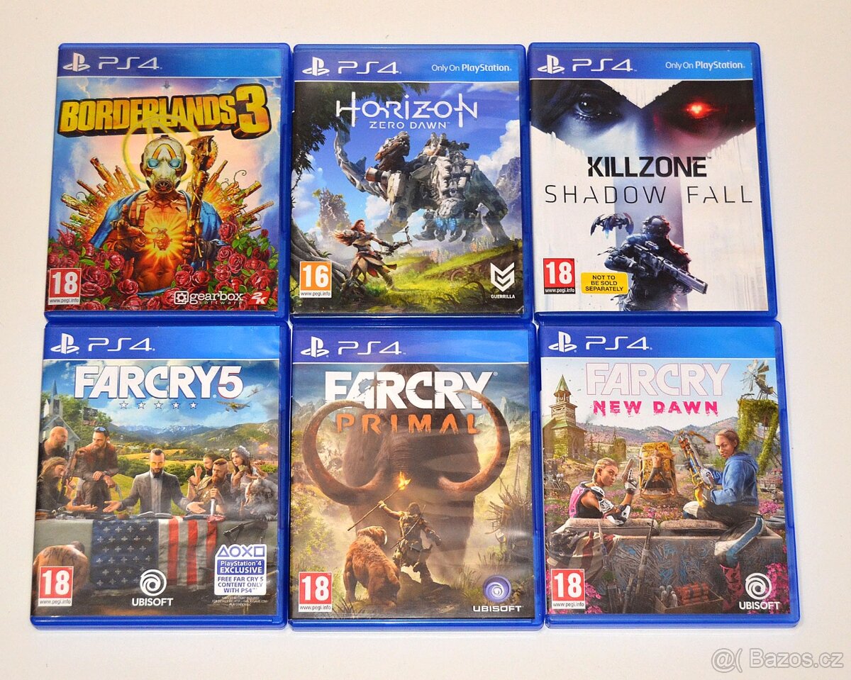 Hry pre SONY Playstation 4, Playstation 5 LEGO, Doom, Farcry - 4