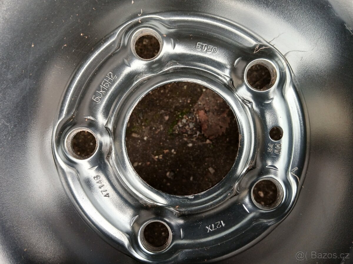 plechové disky 5x114,3 r16 Renault, Opel, Fiat - 4