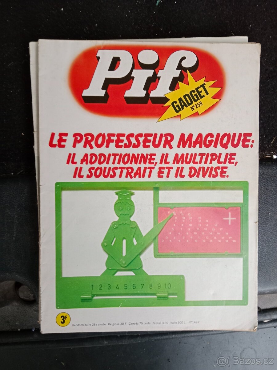 Francouzský komiks PIF - 4
