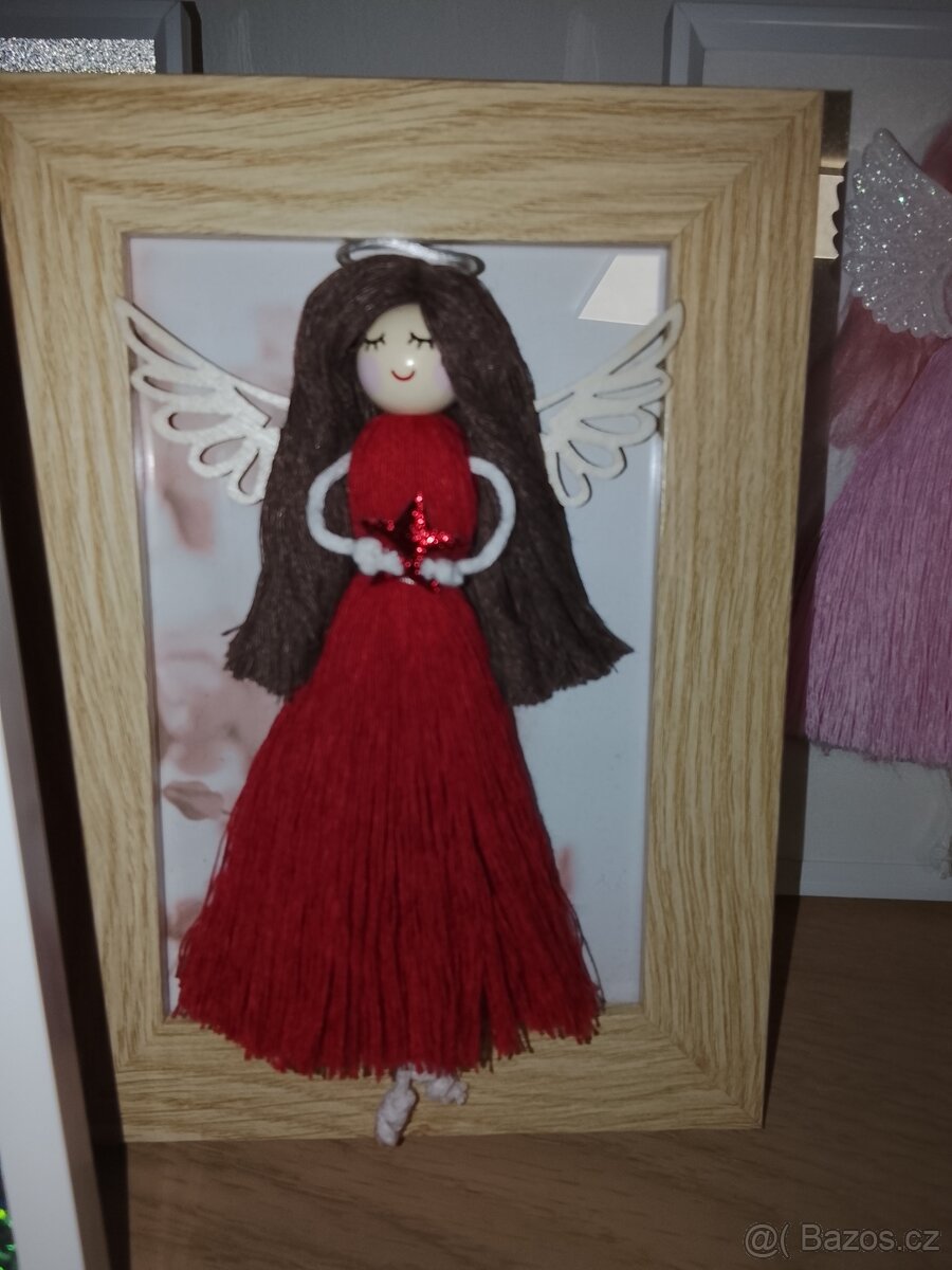 Anděl strážný/Velká andělka v rámečku - 4