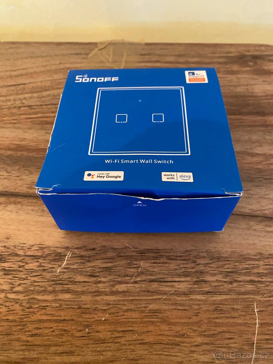 SONOFF dotykový WiFi spínač - 2 tlačítka - 4