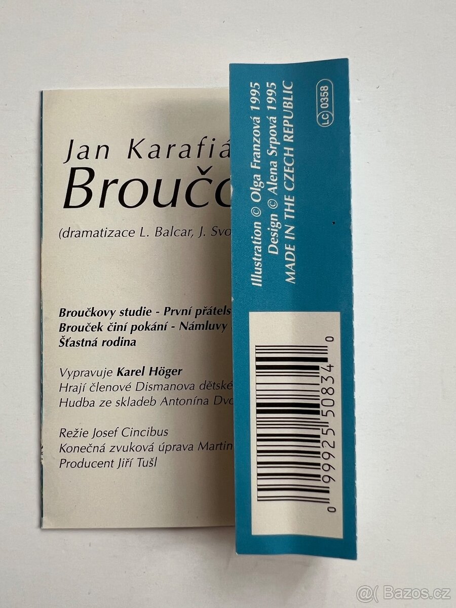 Broučci - Jan Karafiát 1995 Supraphon - 4