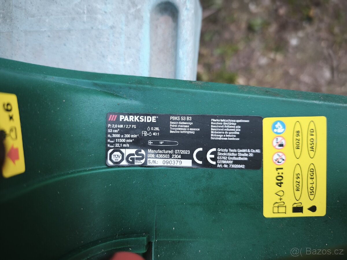 Motorová pila Parkside - 4