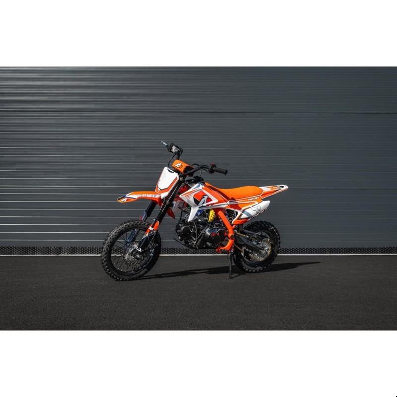 Pitbike Leramotors Thunder 125, poloautomat, 14/12, orange