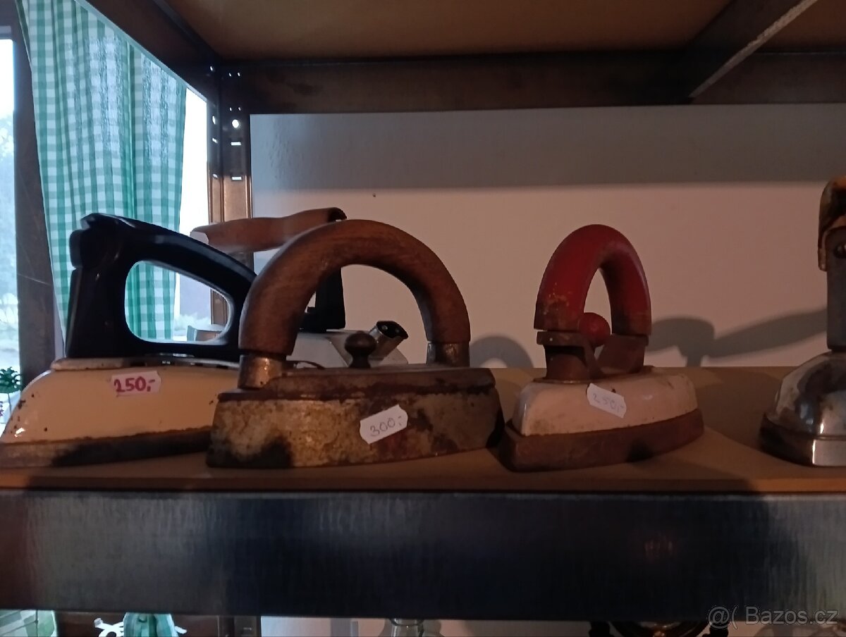 Starožitné žehličky - 4