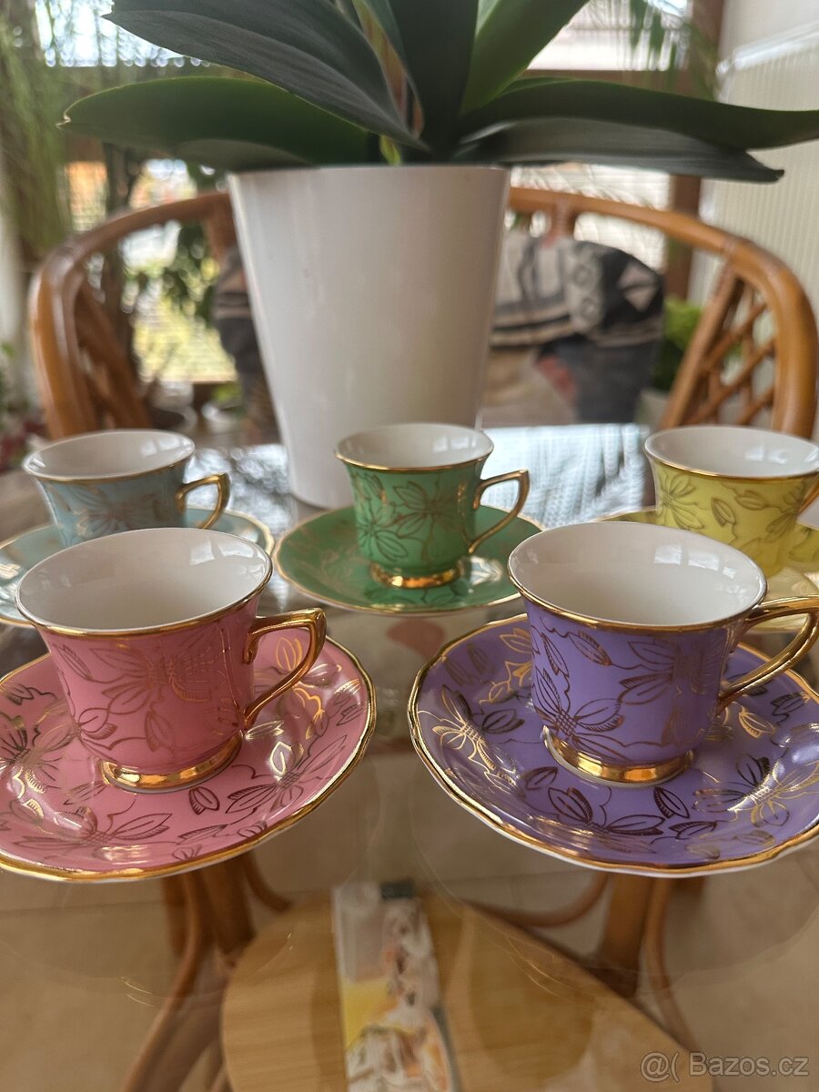 Sada 5 kávových šálků, zn. Windsor - 4