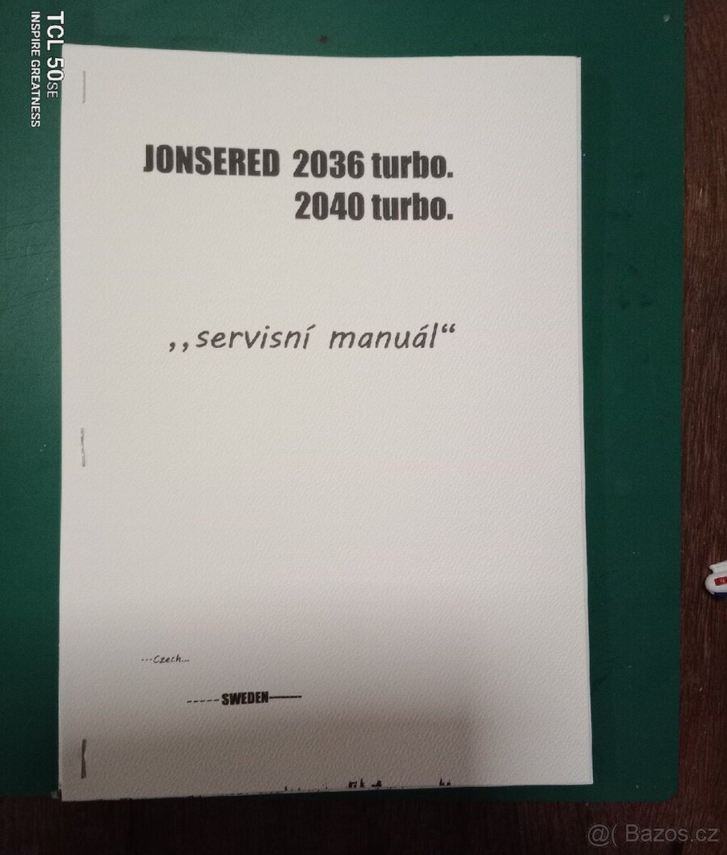 Jonsered - odborné publikace // několik variant výběru. - 4