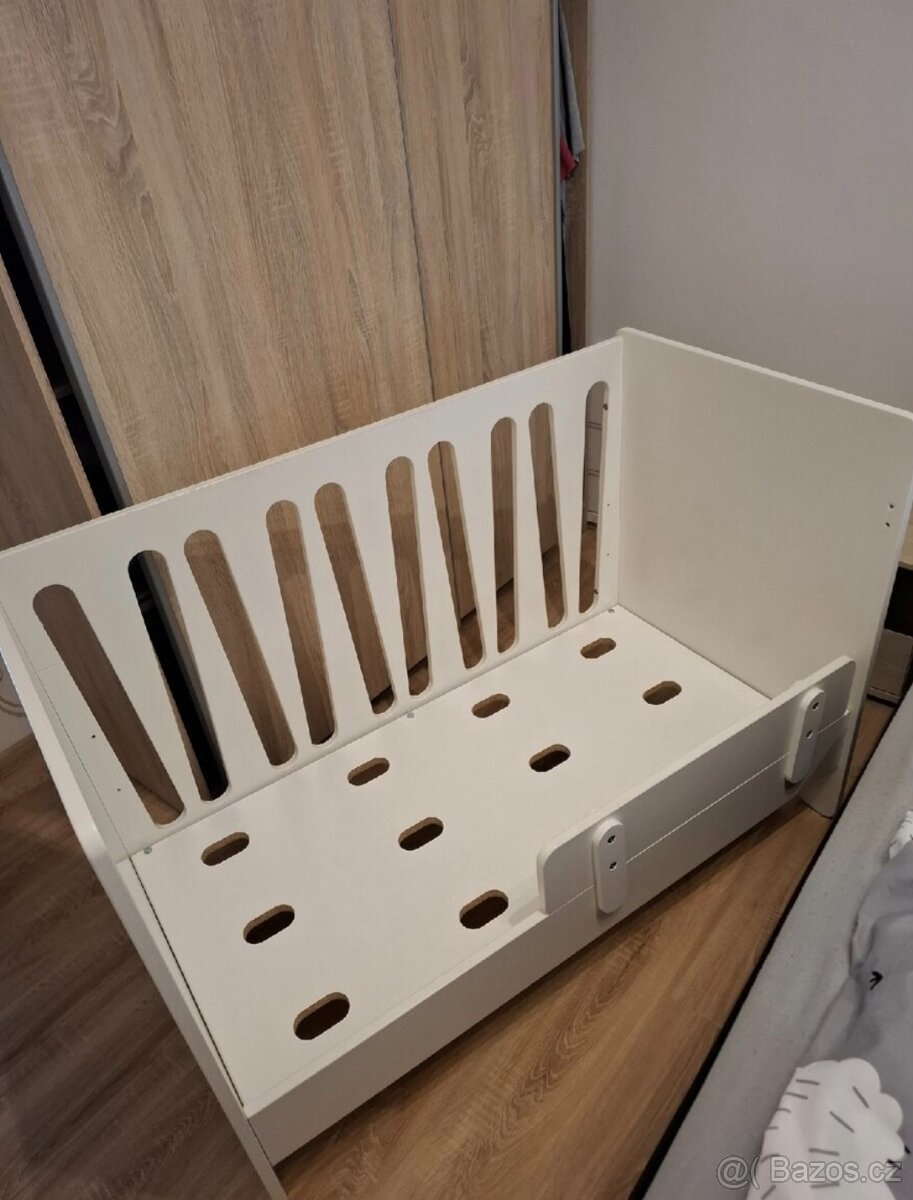 Rostoucí postýlka Melmen s matrací - 4