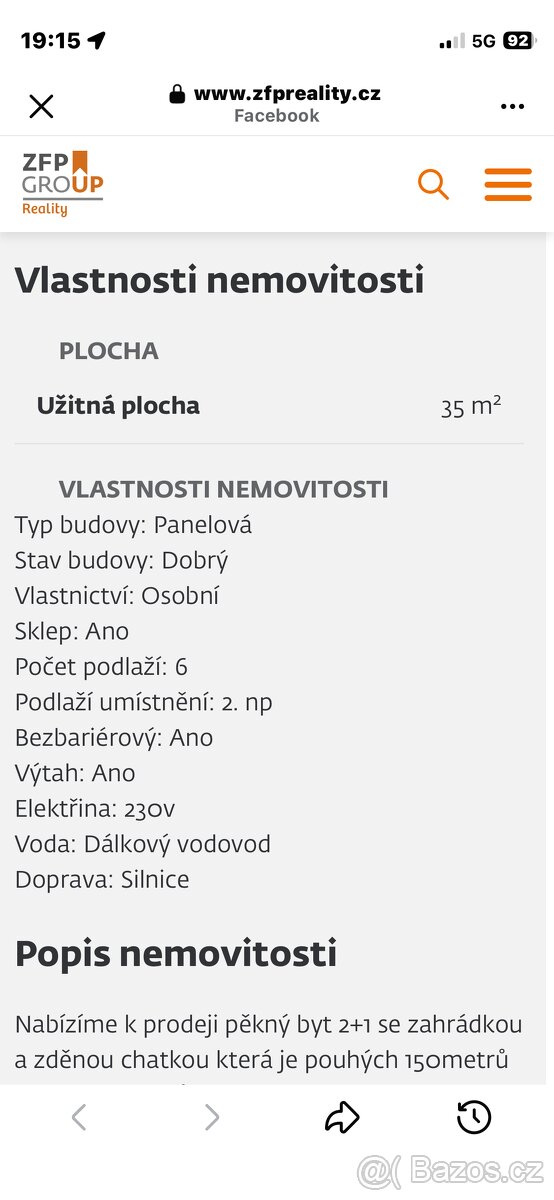 Byt se zahradou a chatkou PRODEJ - 4