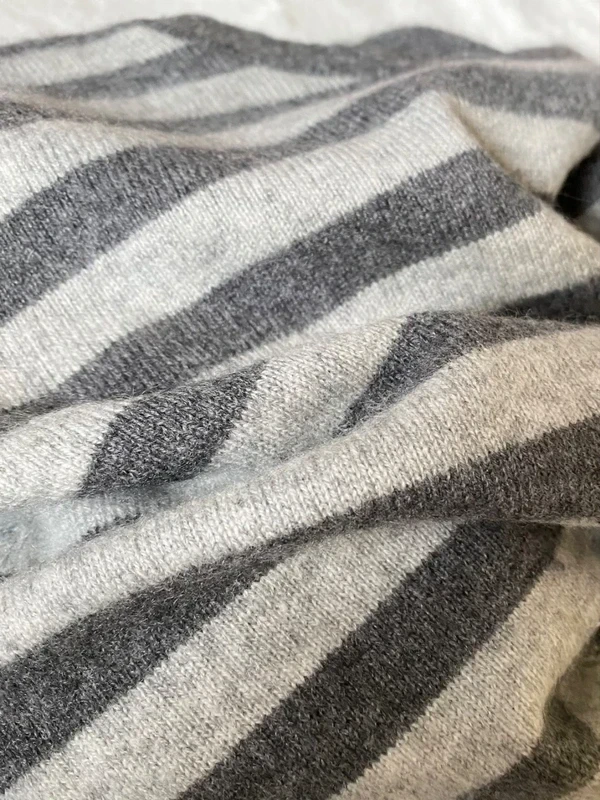 100% kašmír Kašmírový svetr zn.Lands End - 4