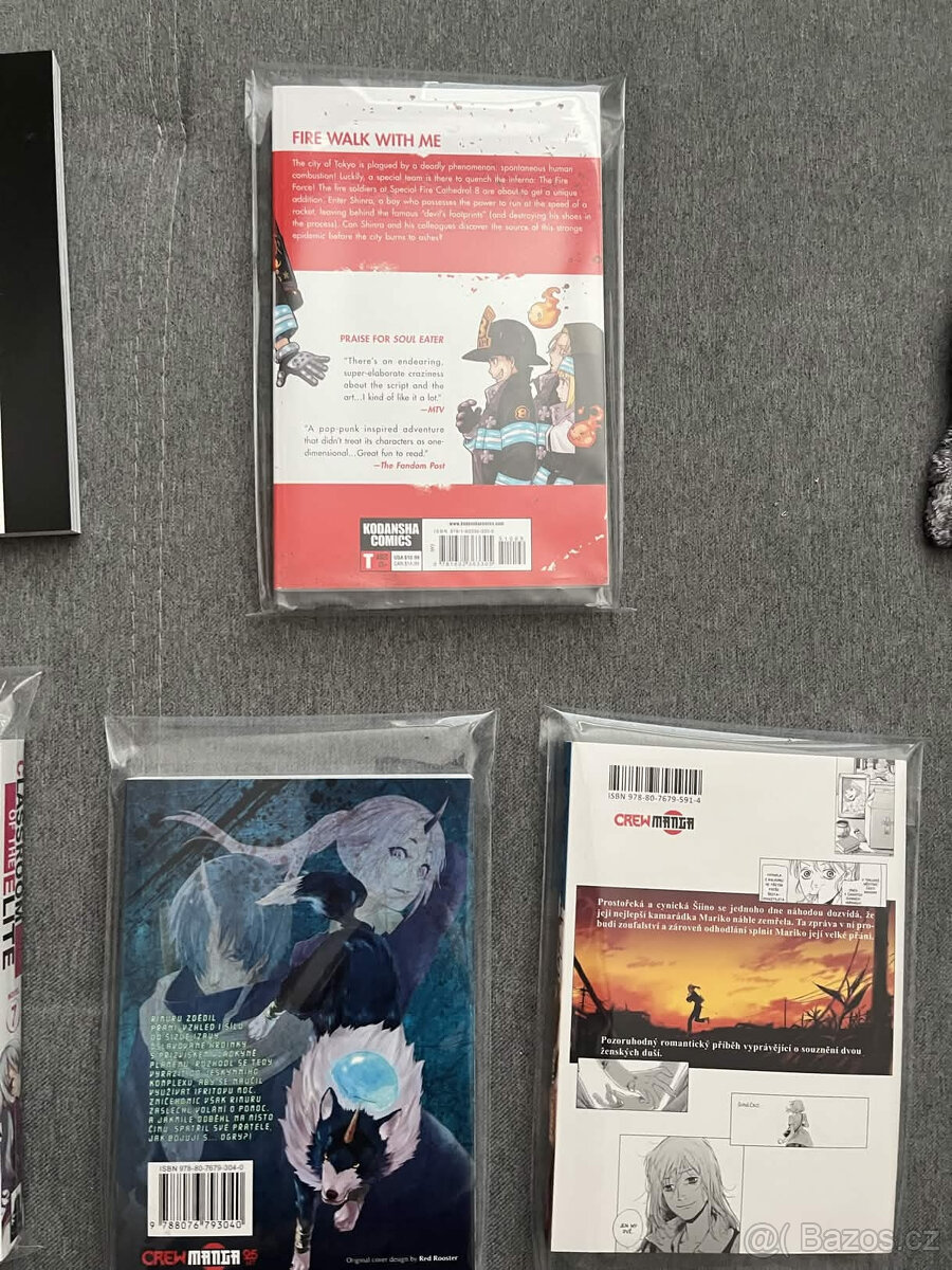 Prodám mix mang a light novelů - 4