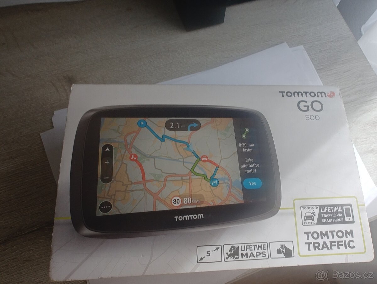 Offline navigace TomTom Go 500 - 4